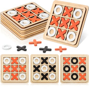 Mini Wooden Chess Game for Kids - Educational Puzzle