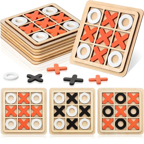 Mini Wooden Chess Game for Kids - Educational Puzzle