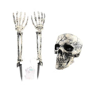 Halloween Skeleton Decoration Set for Garden (3 Pieces)
