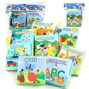 3D Baby Cloth Book Educational Toy Set - 9 Themes