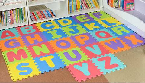 New EVA Puzzle Mat with Numbers and Letters (Eco-Friendly)