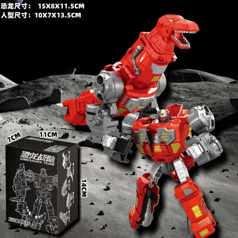 Transforming Robot Dinosaur Action Figure Model for Boys