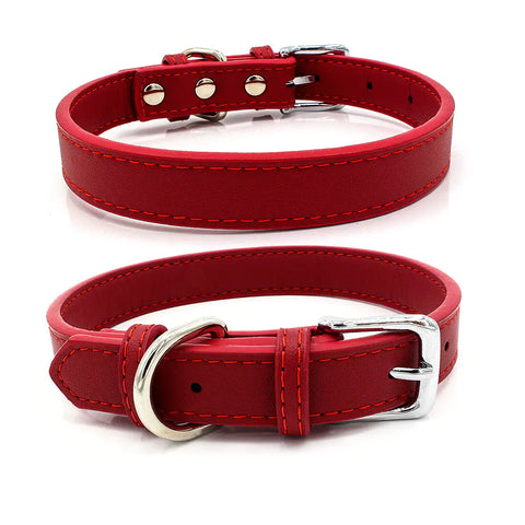 Microfiber Light-Up Dog Collar
