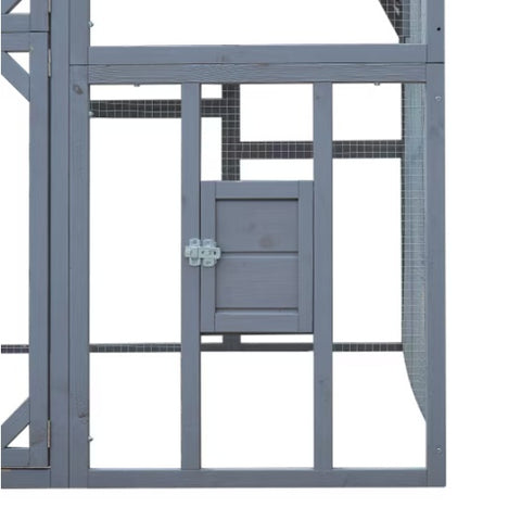 Outdoor Chicken Coop Fence