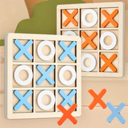 Mini Wooden Chess Game for Kids - Educational Puzzle