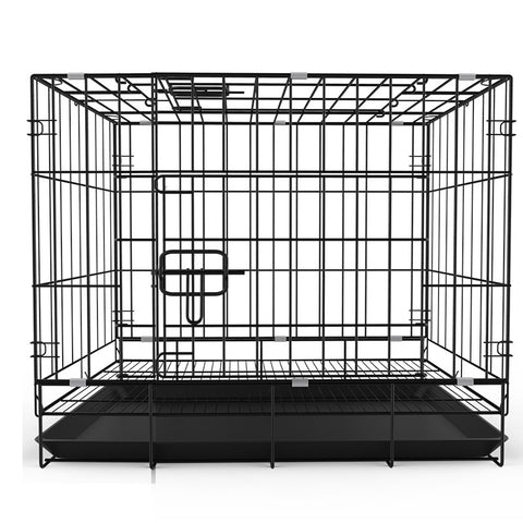 Dog Pet Cage Folding Encryption Bold