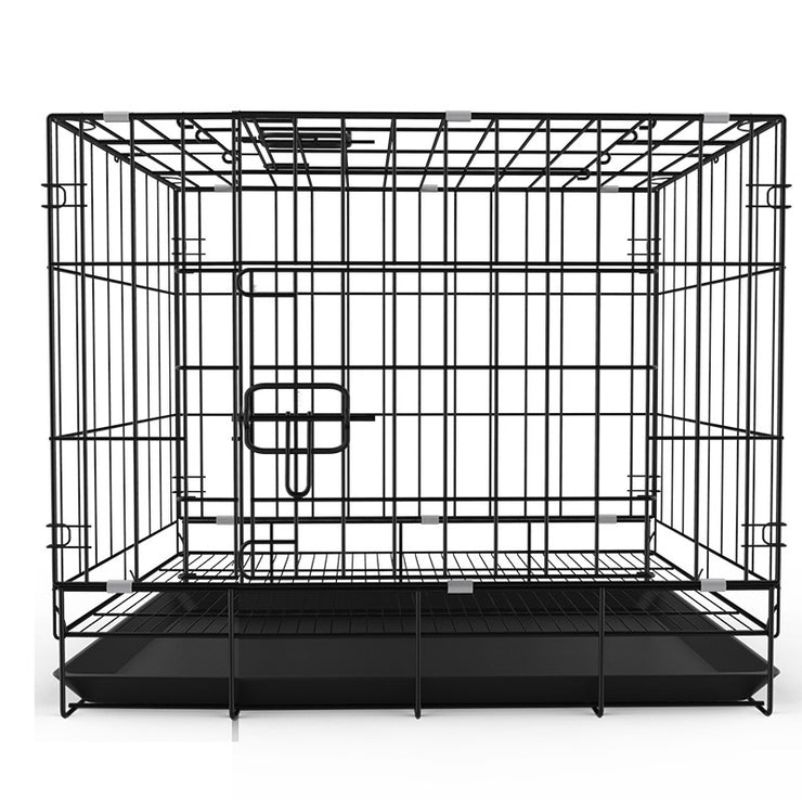 Dog Pet Cage Folding Encryption Bold