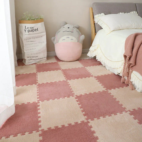 Carpet Interlocking Play Mat for Kids and Pets