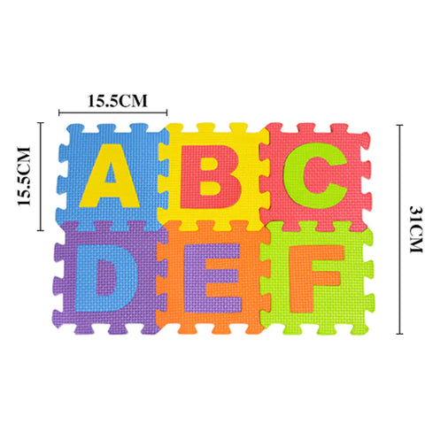 New EVA Puzzle Mat with Numbers and Letters (Eco-Friendly)