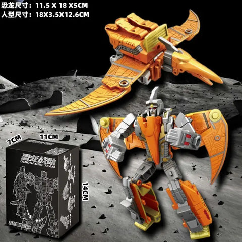 Transforming Robot Dinosaur Action Figure Model for Boys