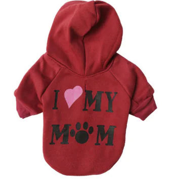 Printed Fleece Sweater for Dogs - Mommy Design