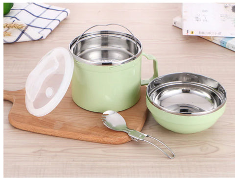 304 Stainless Steel Insulated Lunch Box with Seal