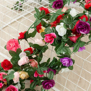 250CM Artificial Rose Garland for Home and Garden Decor