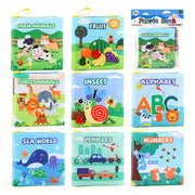 3D Baby Cloth Book Educational Toy Set - 9 Themes