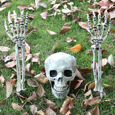 Halloween Skeleton Decoration Set for Garden (3 Pieces)