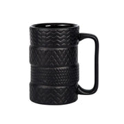 Large Capacity Tire-Shaped Ceramic Novelty Mug