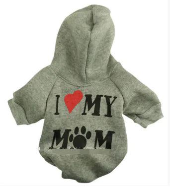 Printed Fleece Sweater for Dogs - Mommy Design