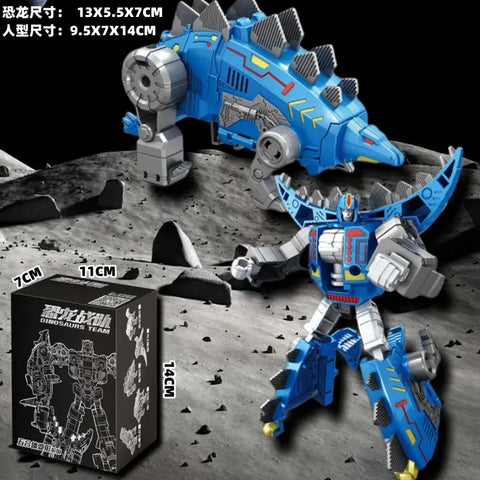 Transforming Robot Dinosaur Action Figure Model for Boys