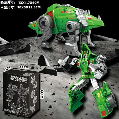 Transforming Robot Dinosaur Action Figure Model for Boys