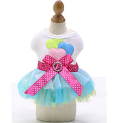 Princess Dress for Dogs with Gauze Design