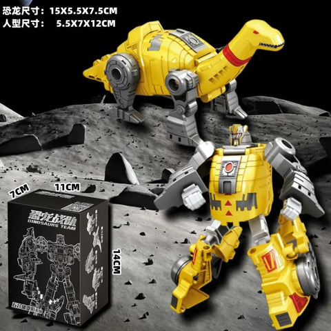 Transforming Robot Dinosaur Action Figure Model for Boys