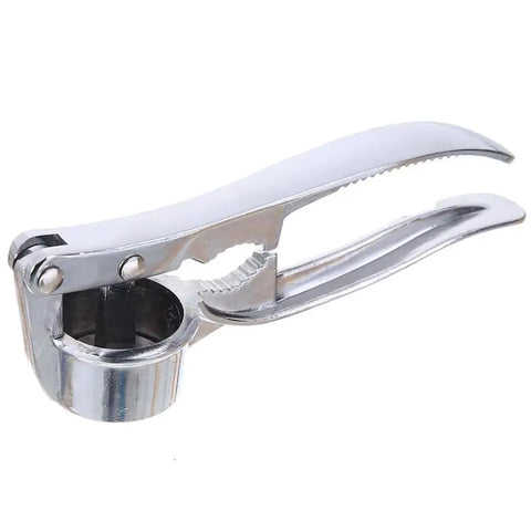 Manual Stainless Steel Garlic Press - Multi-Functional Tool