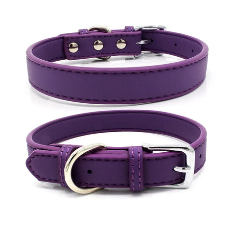 Microfiber Light-Up Dog Collar