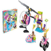 Kids Building Block Toy - Island Adventure Helicopter