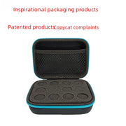 Portable Essential Oil Storage Box with 12/15 Compartments