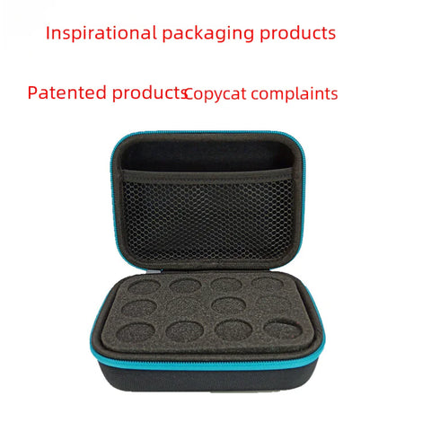 Portable Essential Oil Storage Box with 12/15 Compartments