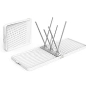 Foldable Baby Bottle Drying Rack with Tray for Travel