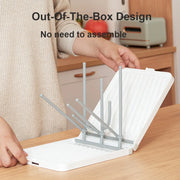 Foldable Baby Bottle Drying Rack with Tray for Travel