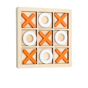 Mini Wooden Chess Game for Kids - Educational Puzzle