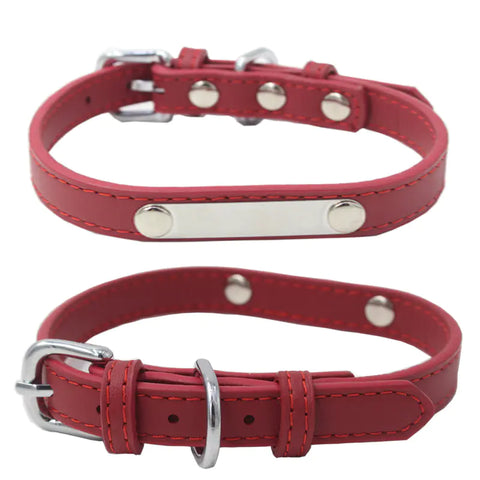Microfiber Light-Up Dog Collar