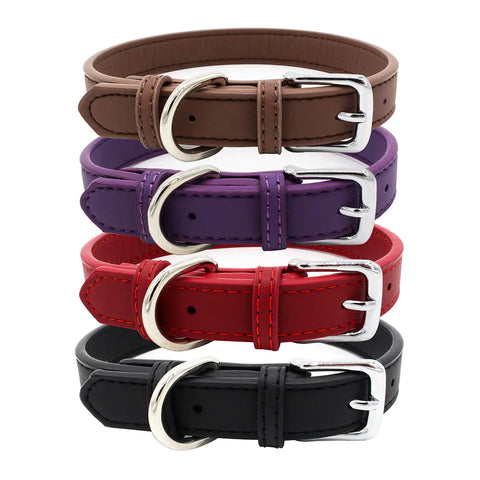 Microfiber Light-Up Dog Collar