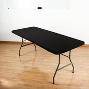 Rectangular Stretch Table Cover for Wedding Banquets