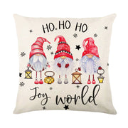 Christmas Snowflake Pillow Covers for Sofa and Bed Decor