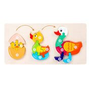 3D Dinosaur Puzzle Toy for Children's Cognitive Growth