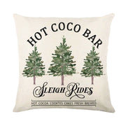 Christmas Snowflake Pillow Covers for Sofa and Bed Decor