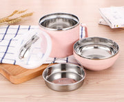 304 Stainless Steel Insulated Lunch Box with Seal