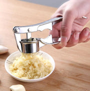 Manual Stainless Steel Garlic Press - Multi-Functional Tool