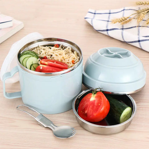 304 Stainless Steel Insulated Lunch Box with Seal