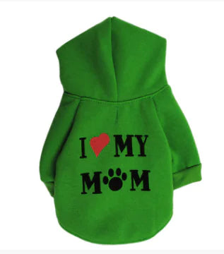 Printed Fleece Sweater for Dogs - Mommy Design