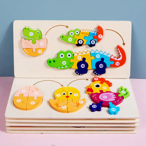 3D Dinosaur Puzzle Toy for Children&