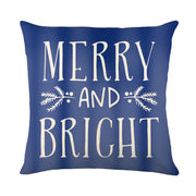 Christmas Snowflake Pillow Covers for Sofa and Bed Decor