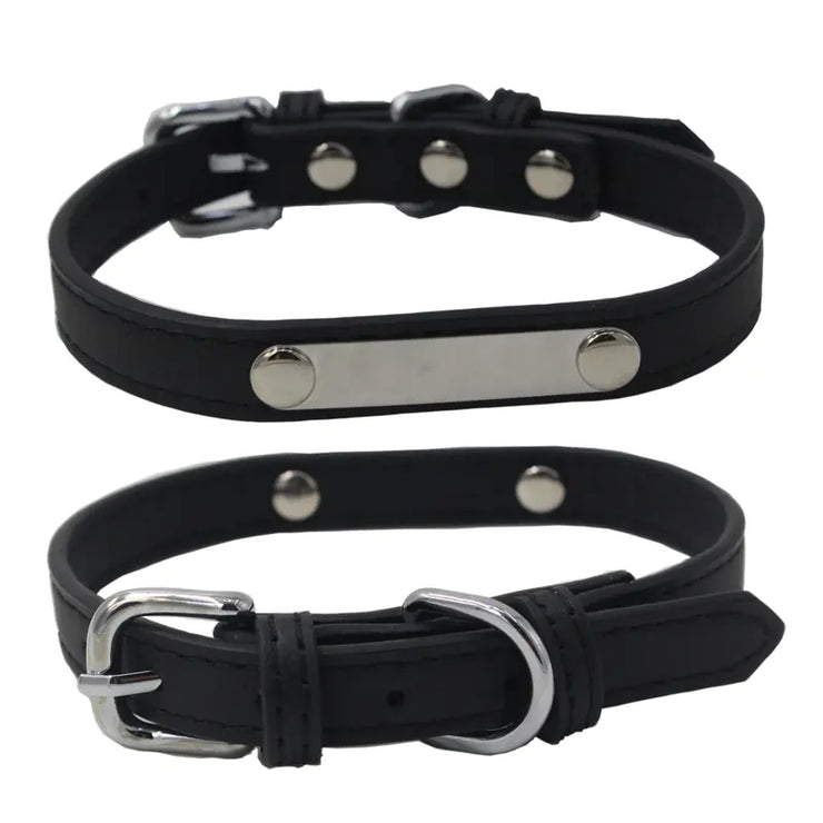 Microfiber Light-Up Dog Collar