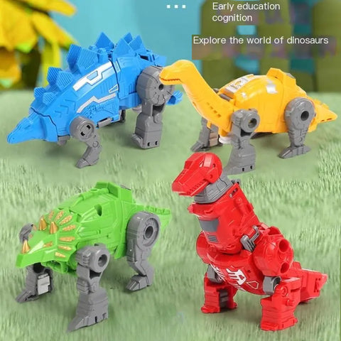 Transforming Robot Dinosaur Action Figure Model for Boys