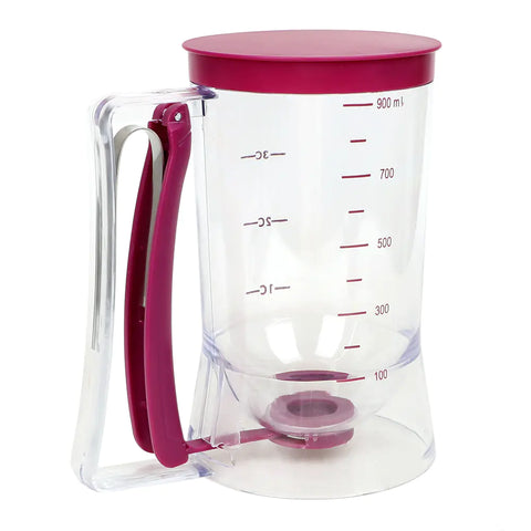 Batter Dispenser, Handheld Funnel, Liquid Measuring Tool