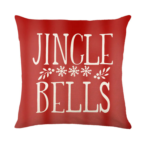 Christmas Snowflake Pillow Covers for Sofa and Bed Decor