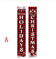 Halloween and Christmas Decorative Door Curtains